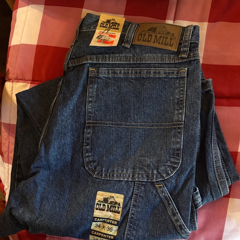 Old Mill Relaxed Fit Men's Denim Jeans